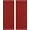 Ekena Millwork Americraft 6-Board Exterior Wood Joined Board-n-Batten Shutters w/ End Batten, ARW103BB621X39BRH, PR ARW103BB621X39BRH - alternate 1